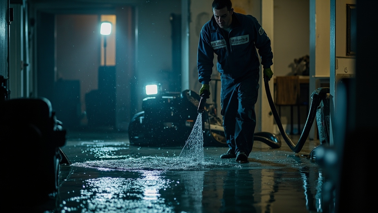 How Professional Emergency Water Extraction Works