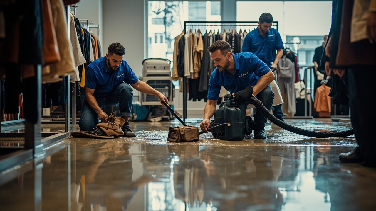 Retail Store Water Cleanup in Philadelphia – Minimize Downtime and Protect Revenue
