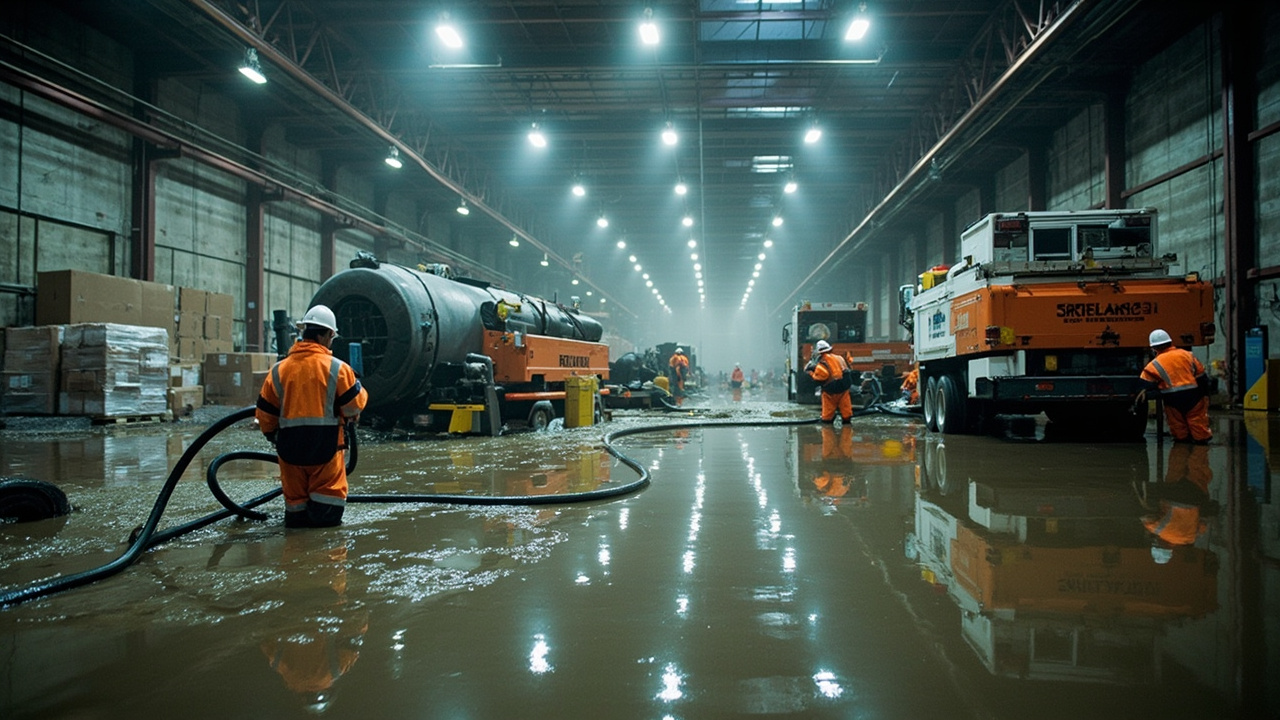 How Professional Warehouse Water Mitigation Works