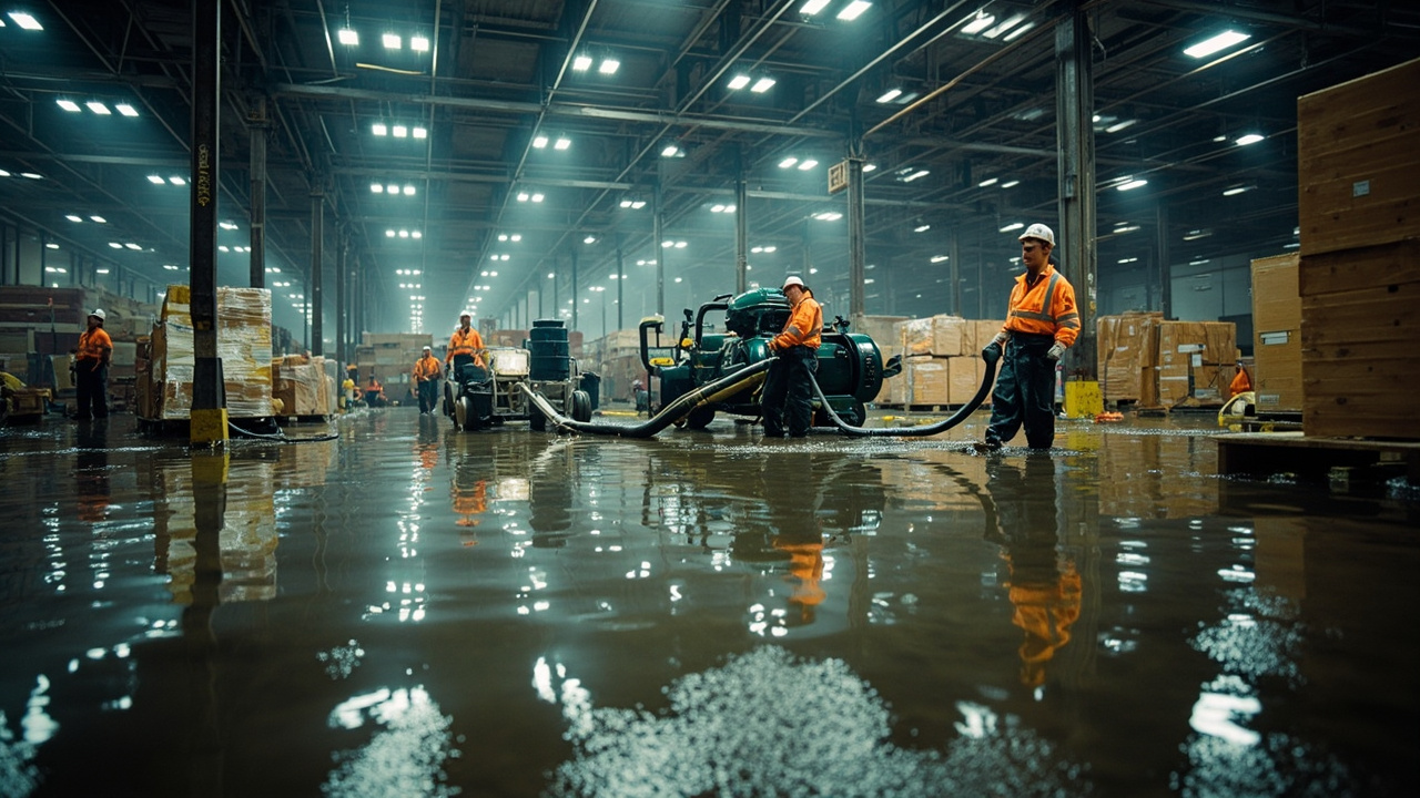 Why Warehouse Flooding Demands Immediate Industrial-Grade Response