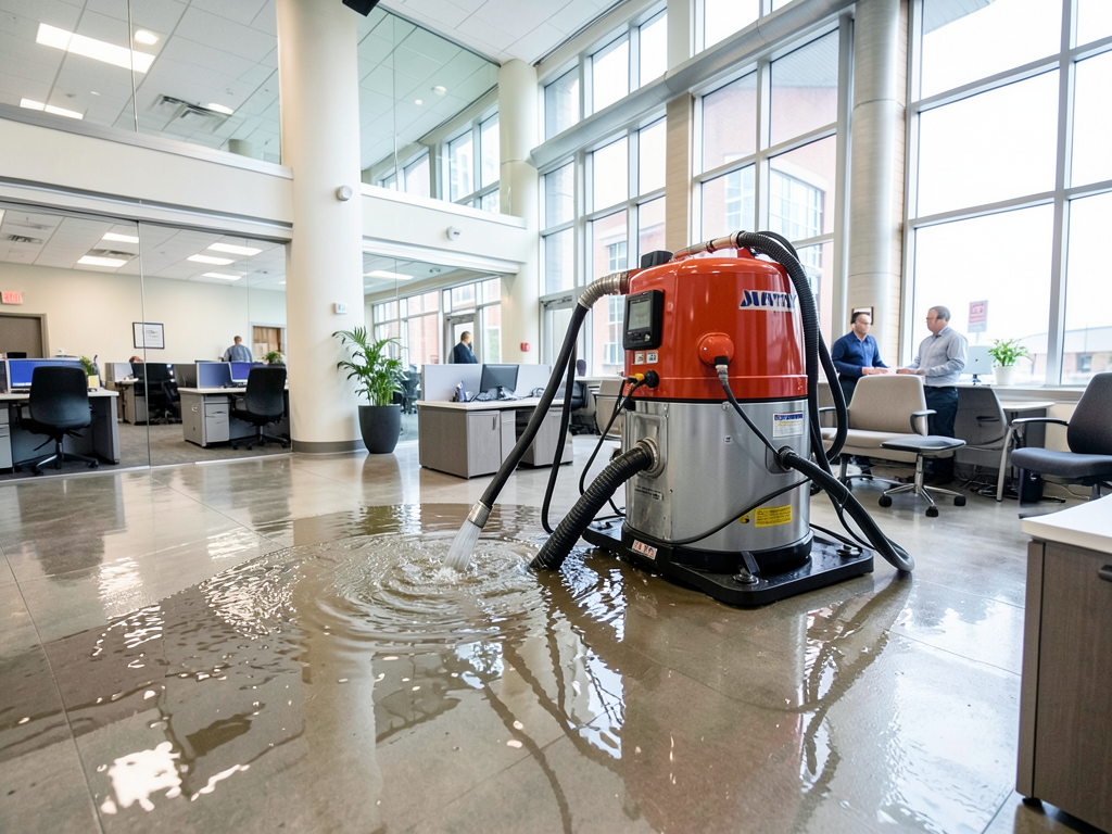 Commercial water damage restoration for businesses