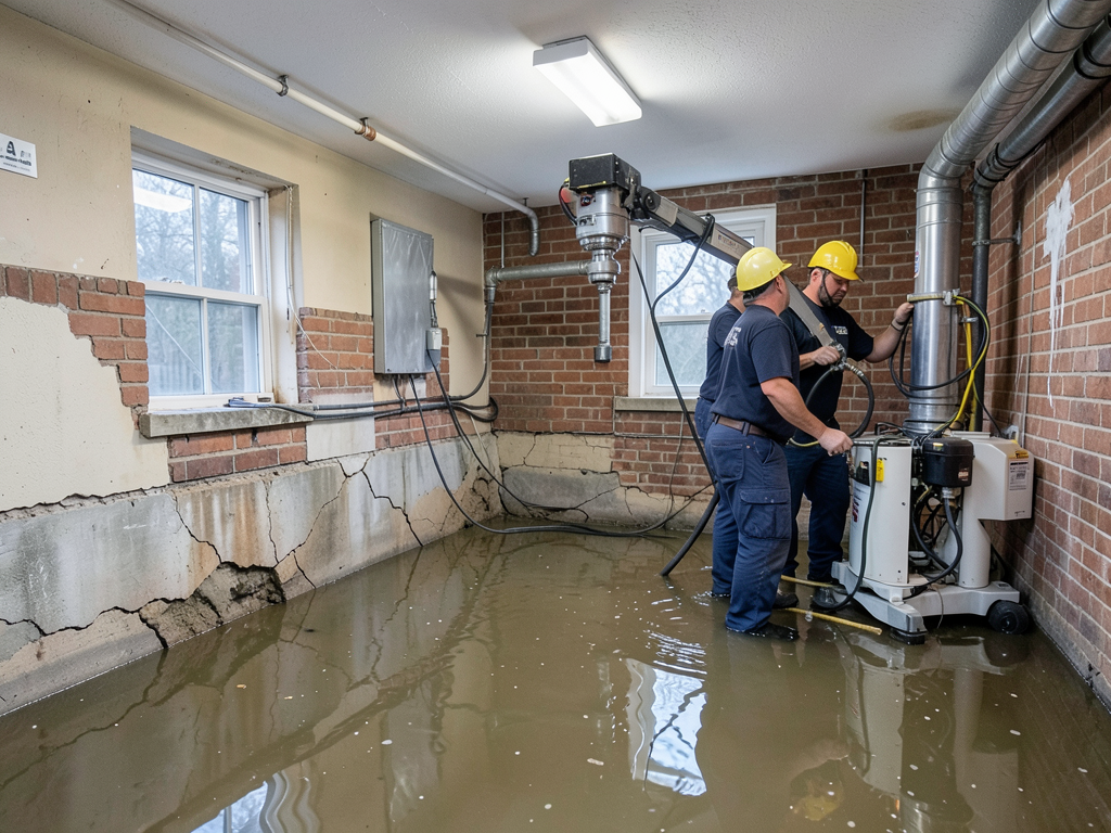 Dealing with foundation damage after a city water