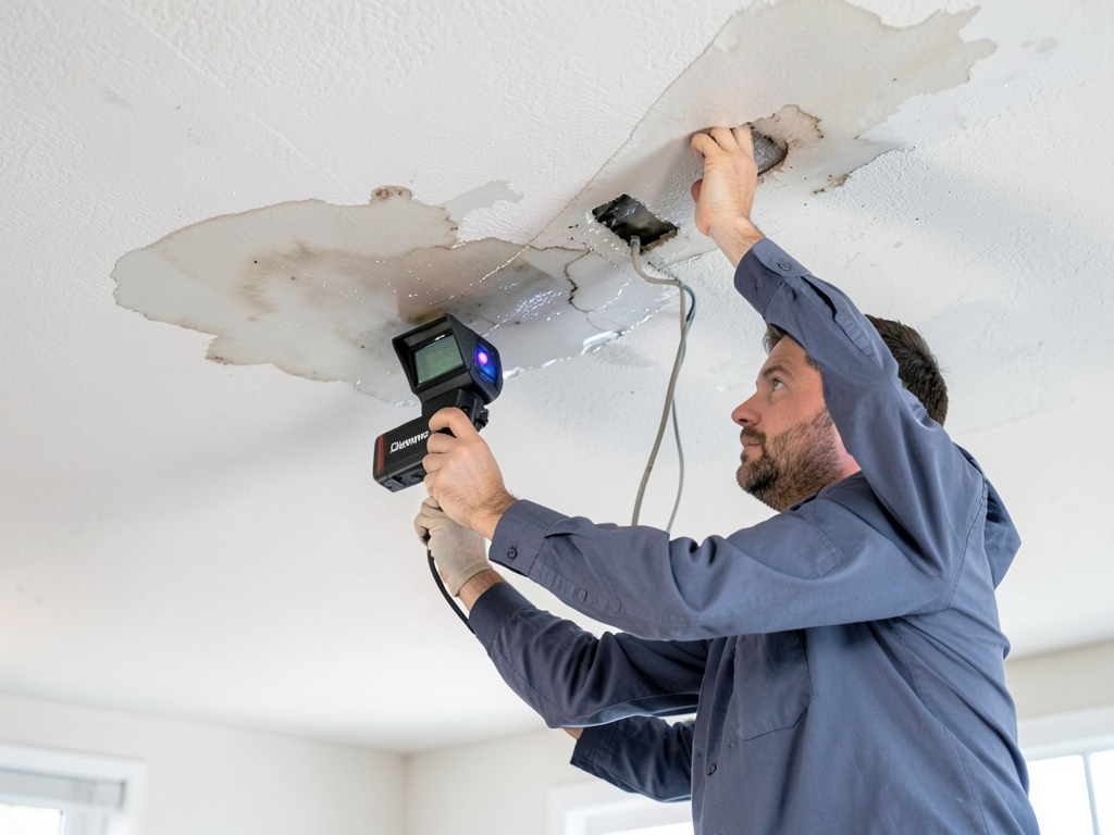 Dealing with water stains on your gladwyne ceiling