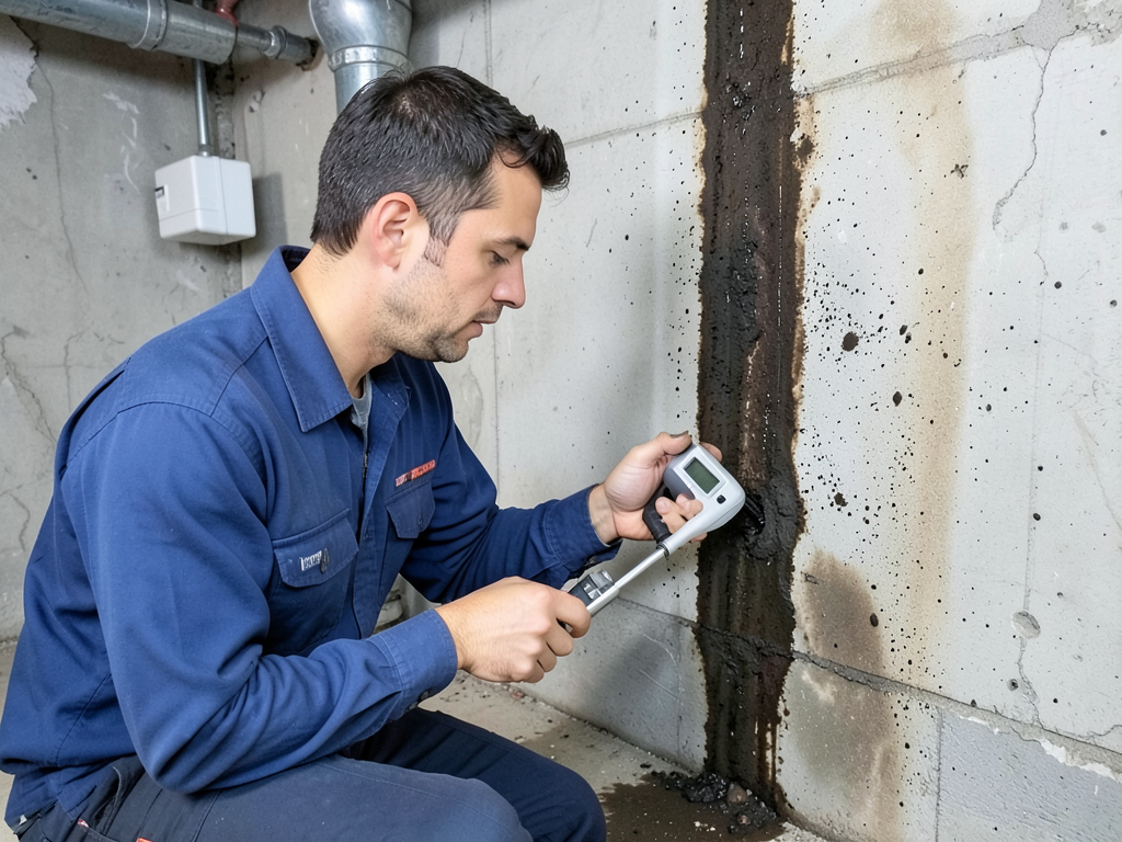 Detecting a leak in the main water service line under your lawn in Abington