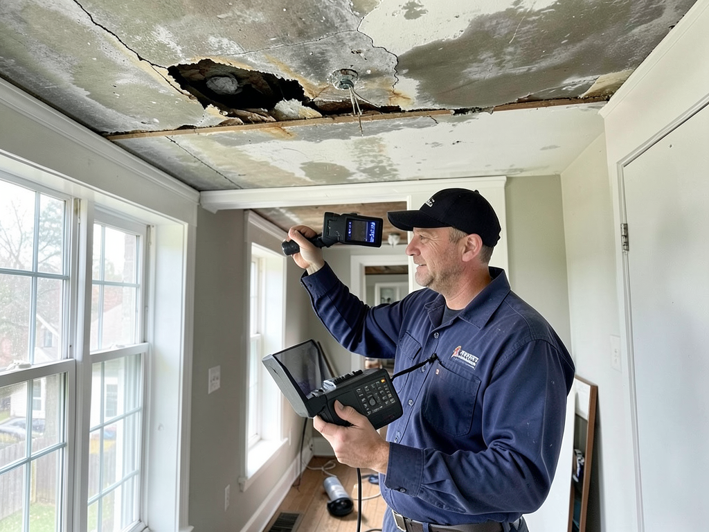 Steps to take immediately after an upstairs bathro