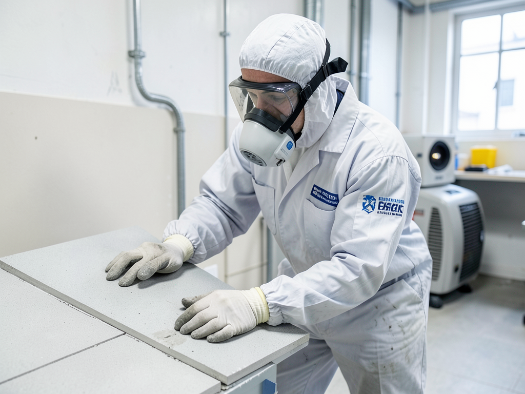 What you need to know about wet vinyl floor tiles and asbestos in your older Oxford Circle home