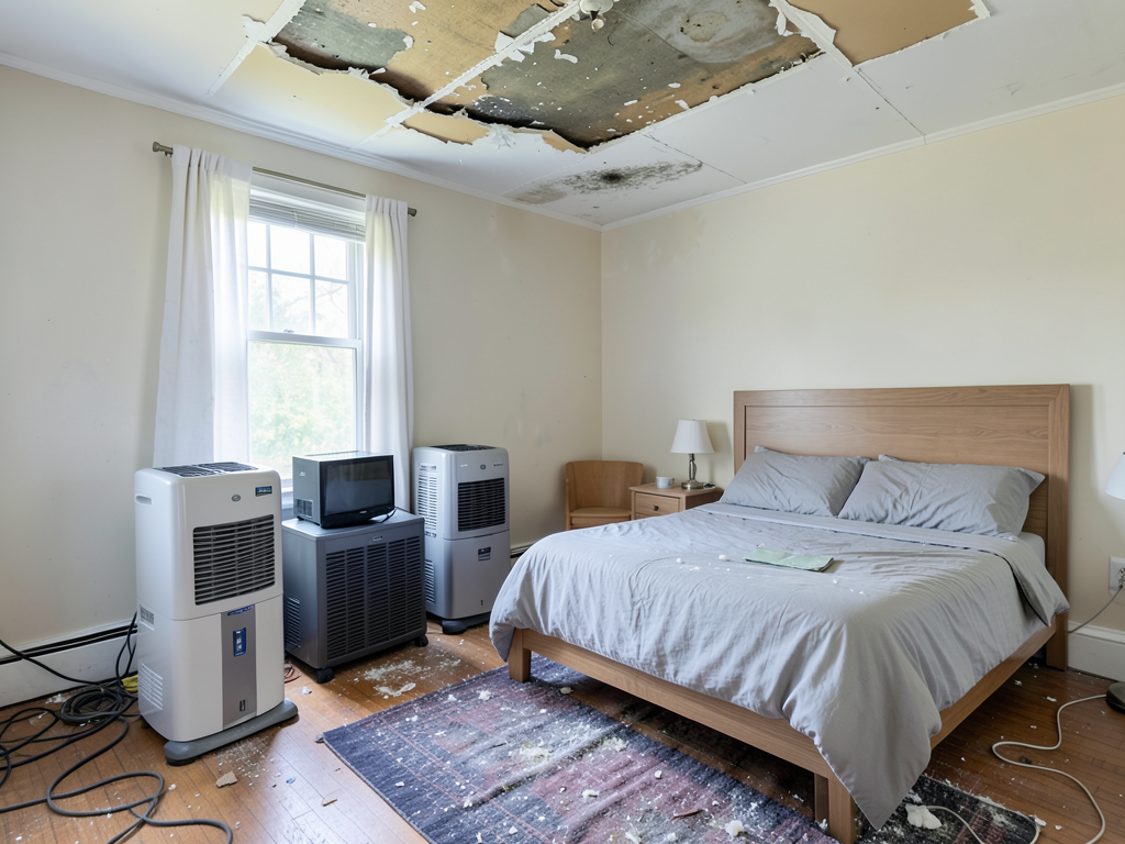 Why your attic HVAC drain line is leaking through the ceiling of your Wynnefield home